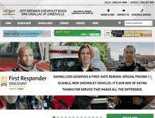 Tablet Screenshot of jeffdrennensgmsuperstore.com